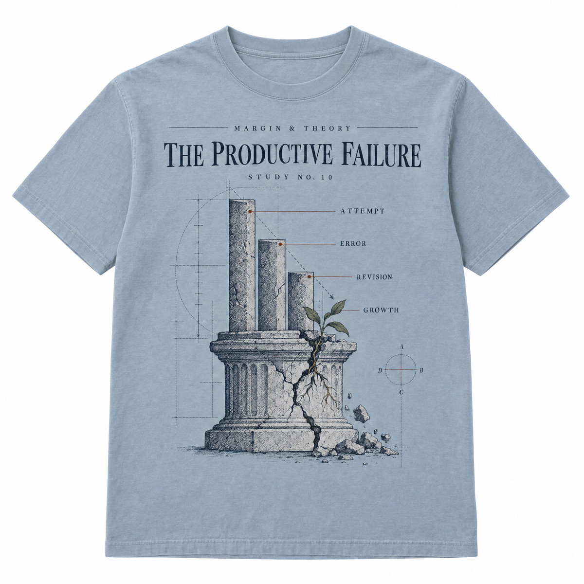 The Productive Failure — Garment-Dyed Heavyweight Tee
