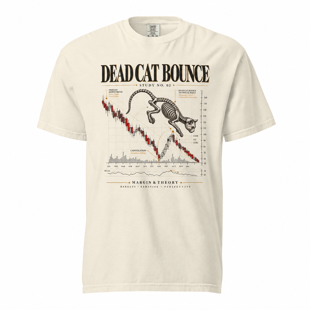 Dead Cat Bounce — Garment-Dyed Heavyweight Tee